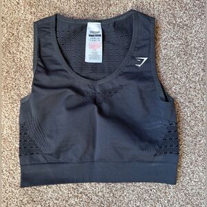 Gymshark Charcoal Seamless Sports Bra